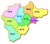 安庆市行政区划图