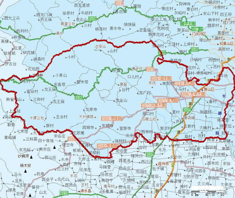 北京房山区详细介绍,行政区划,人口面积,交通地图,特产小吃,风景图片