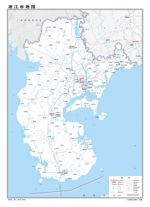 湛江市地图