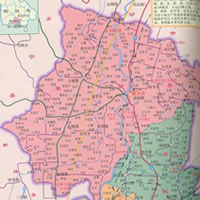 襄汾县行政区划图